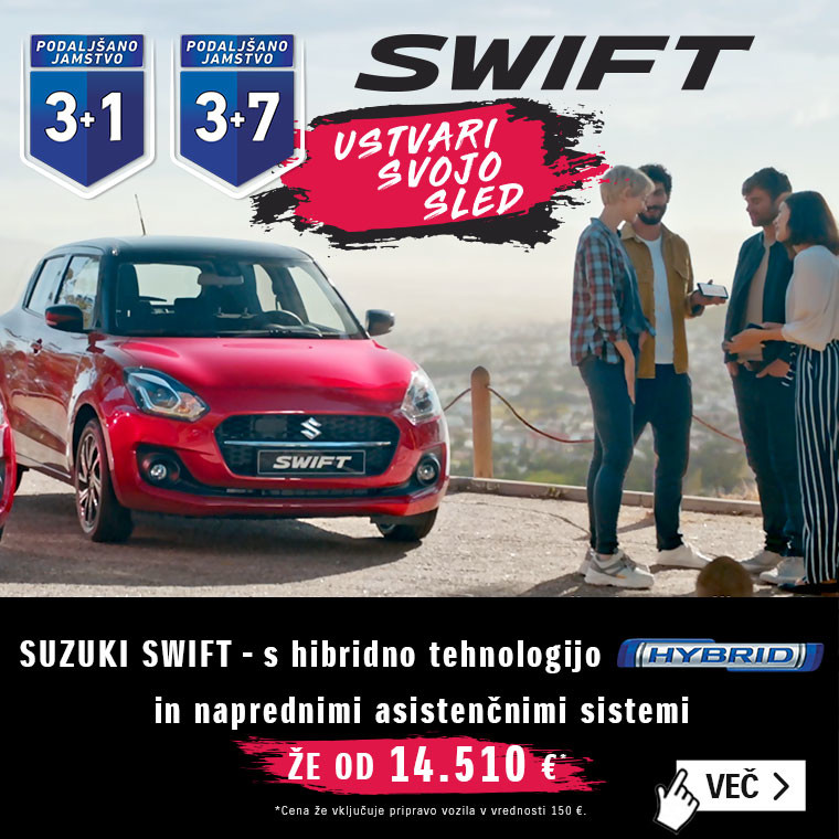 SUZUKI SWIFT že od 14.510 EUR!